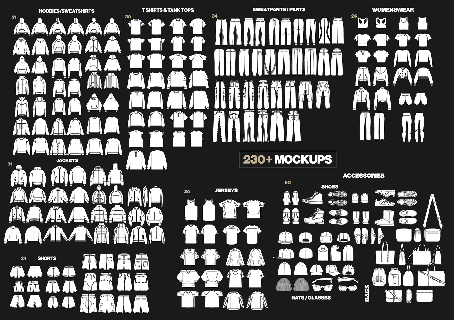 Lullaby's Ultimate Vector Mockups Pack